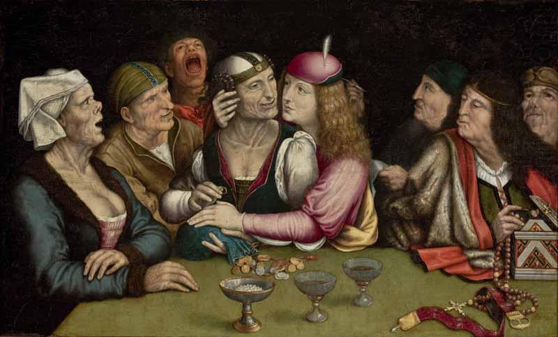 Quentin Matsys Matched Marriage china oil painting image